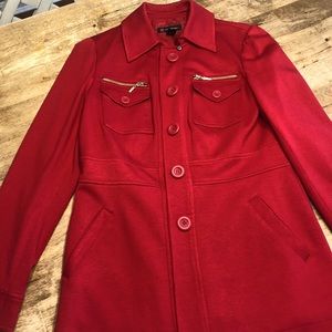 INC Red Coat New With Tags